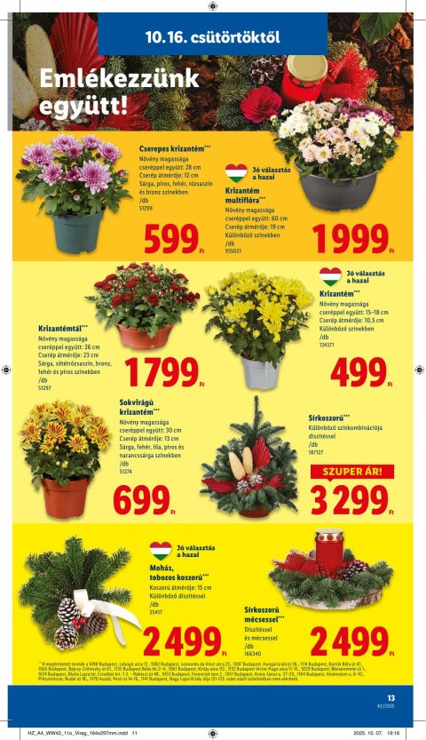 LIDL akciós újság