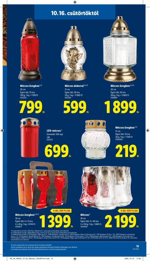 LIDL akciós újság