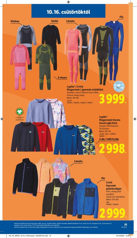 LIDL akciós újság