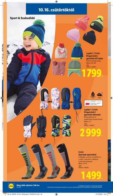 LIDL akciós újság