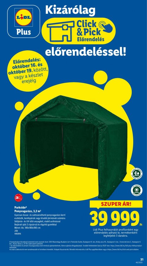LIDL akciós újság