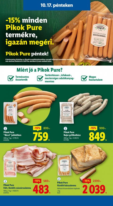 LIDL akciós újság