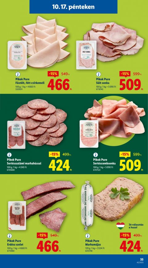 LIDL akciós újság