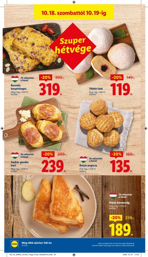 LIDL akciós újság