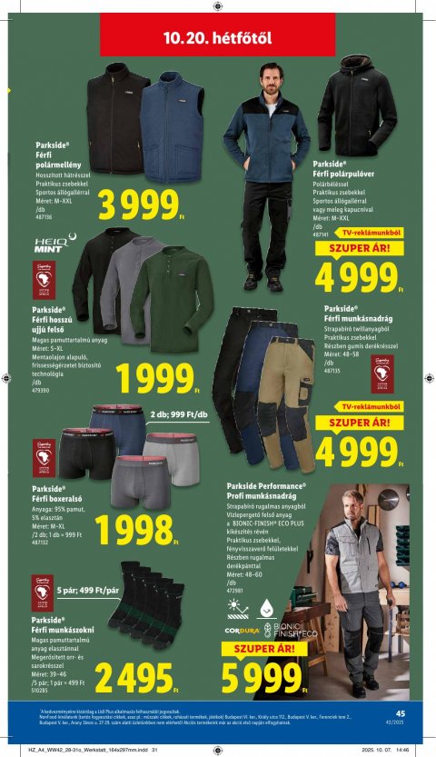 LIDL akciós újság