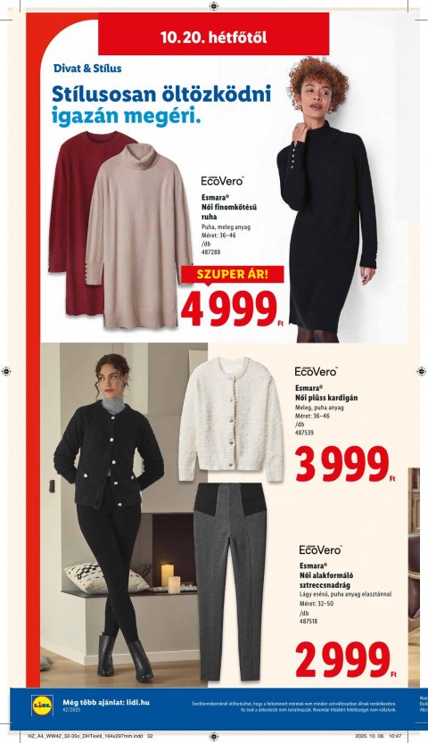 LIDL akciós újság