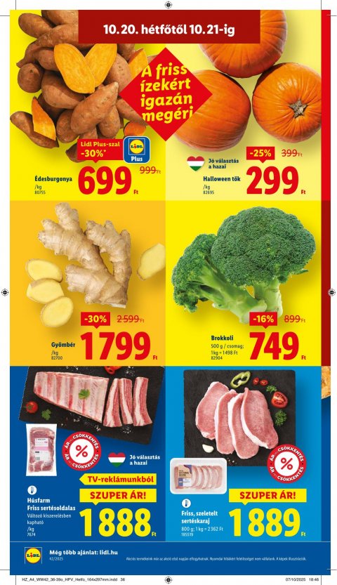 LIDL akciós újság