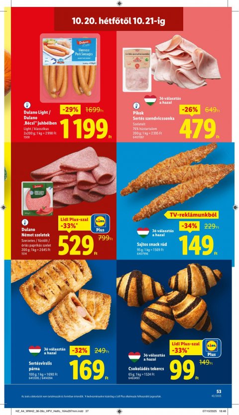 LIDL akciós újság