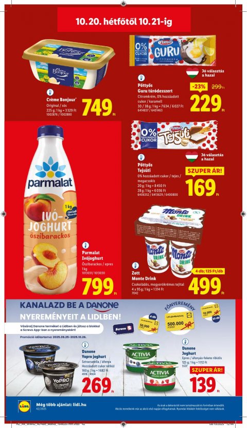 LIDL akciós újság