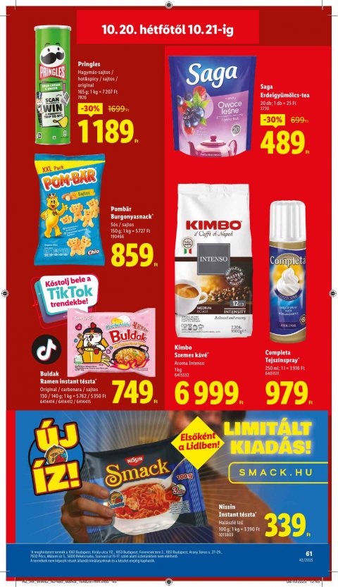 LIDL akciós újság