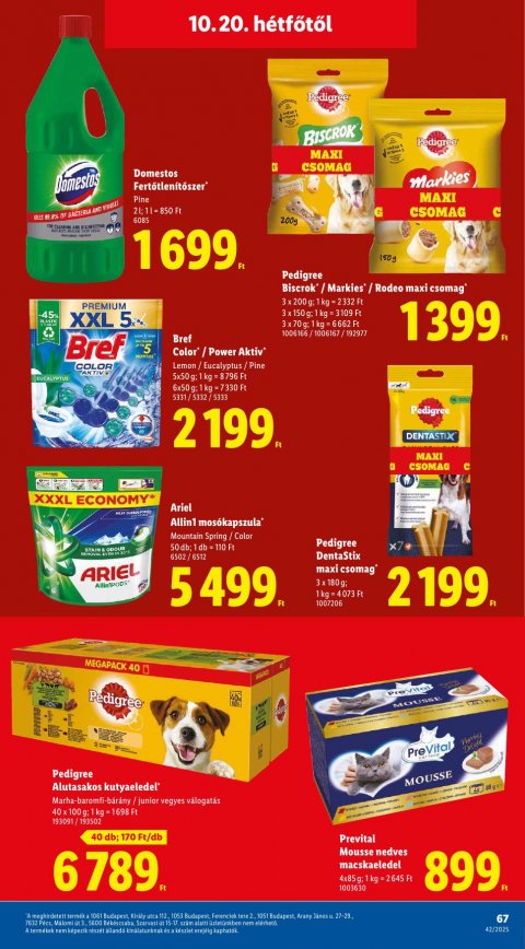 LIDL akciós újság