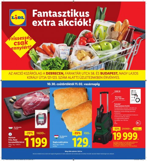LIDL Regionális akciós újság od 30. 10. 2025 do 2. 11. 2025