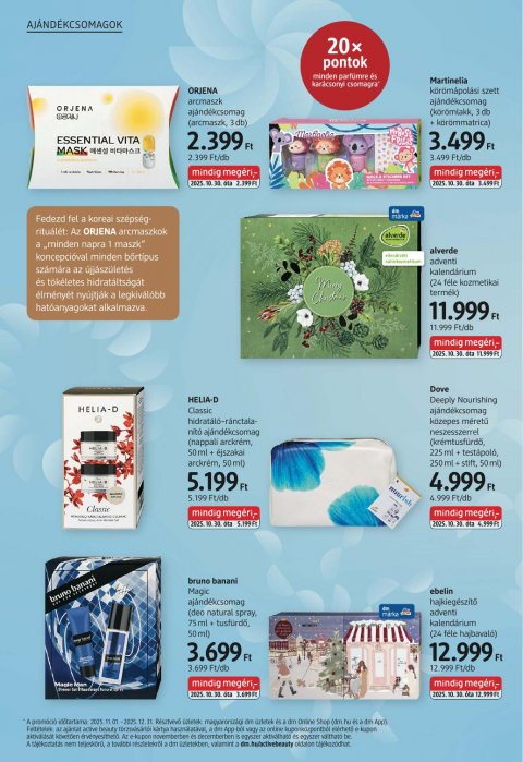 DM DROGERIE MARKT akciós újság