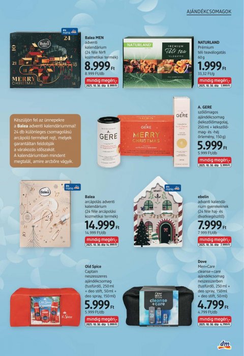 DM DROGERIE MARKT akciós újság