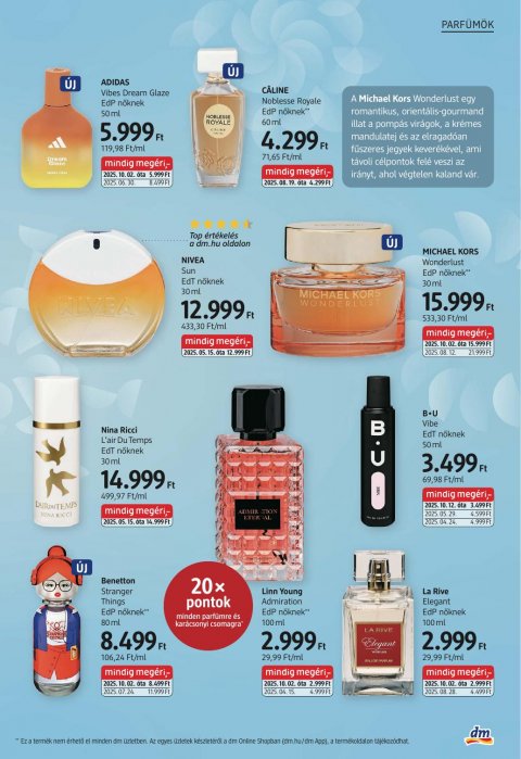 DM DROGERIE MARKT akciós újság