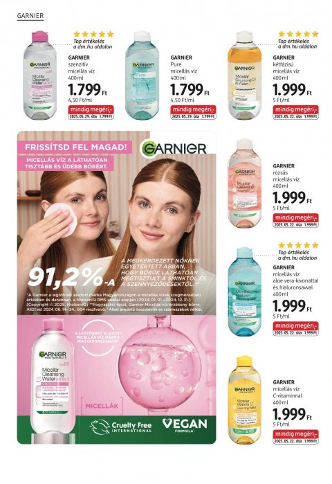 DM DROGERIE MARKT akciós újság