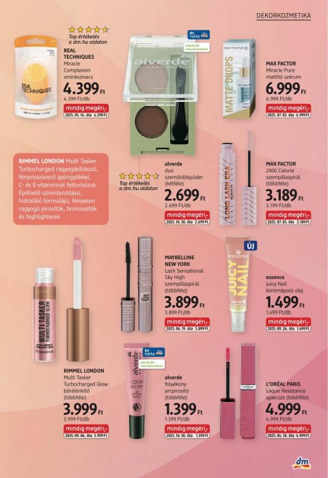 DM DROGERIE MARKT akciós újság