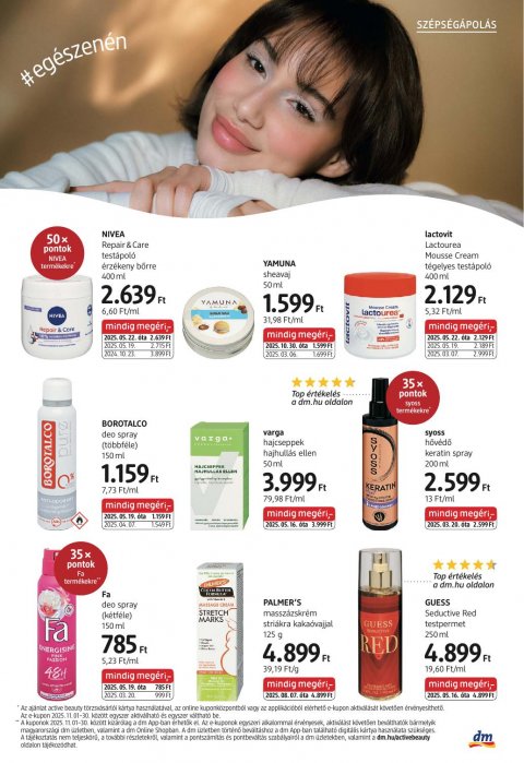 DM DROGERIE MARKT akciós újság