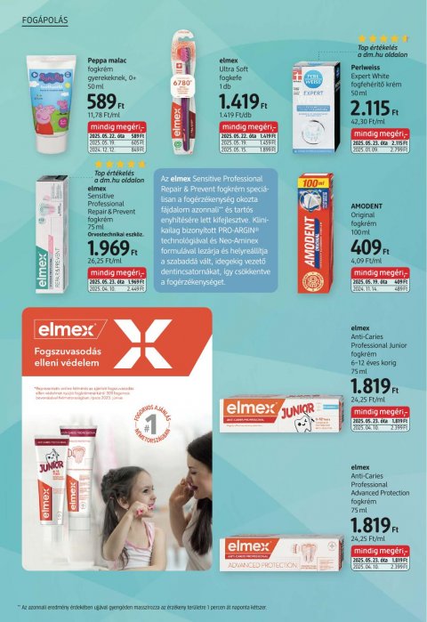 DM DROGERIE MARKT akciós újság