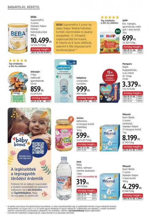 DM DROGERIE MARKT akciós újság