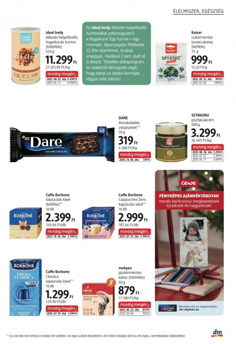 DM DROGERIE MARKT akciós újság