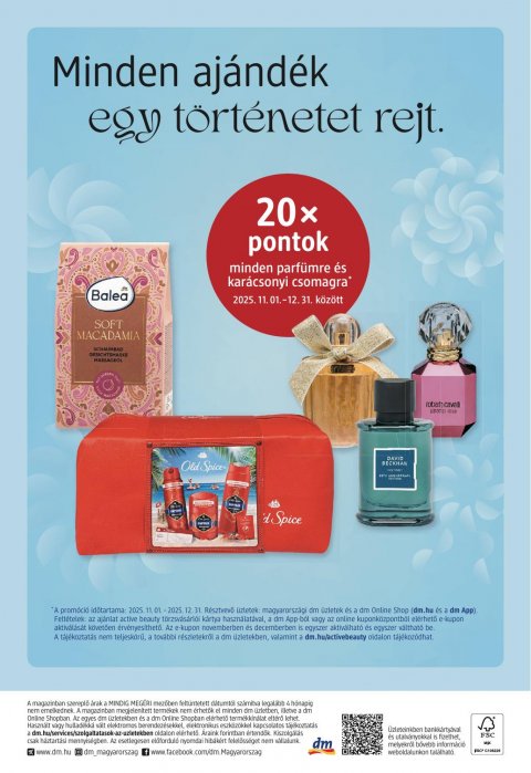 DM DROGERIE MARKT akciós újság