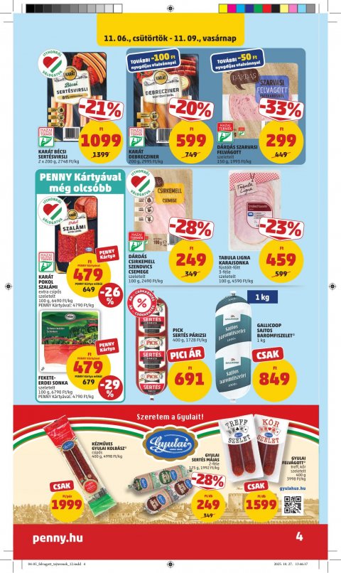 PENNY akciós újság