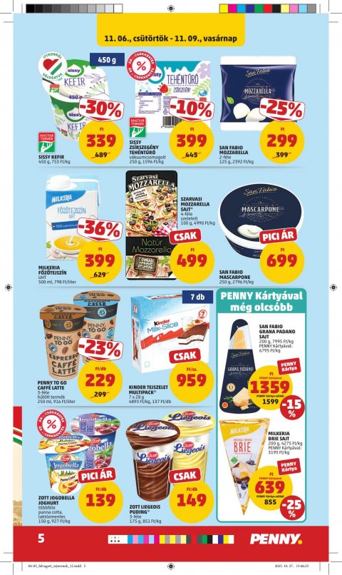 PENNY akciós újság