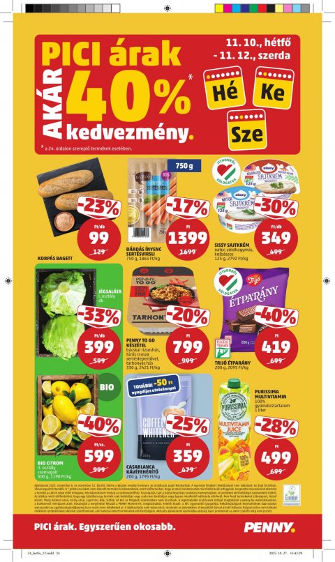 PENNY akciós újság