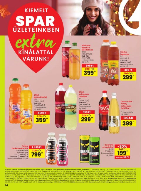 SPAR Extra akciós újság