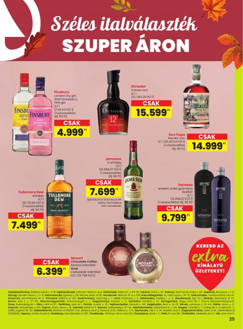 SPAR Extra akciós újság