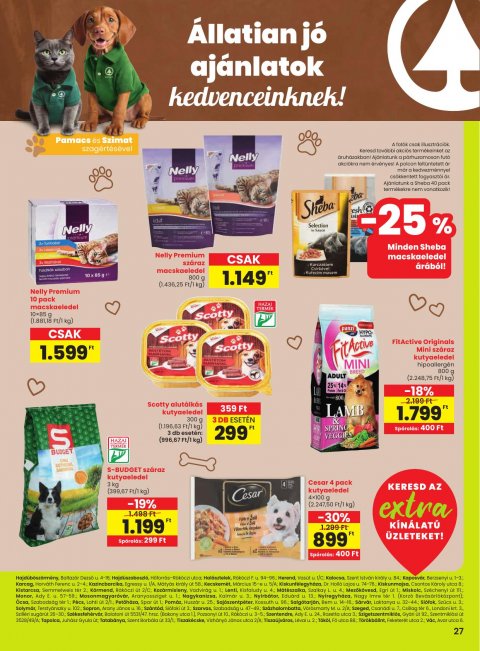 SPAR Extra akciós újság