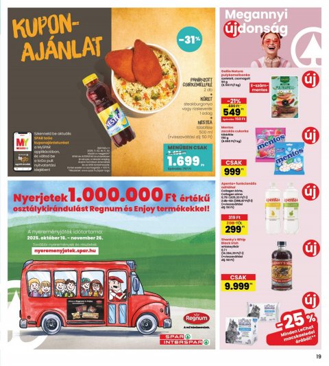 INTERSPAR akciós újság