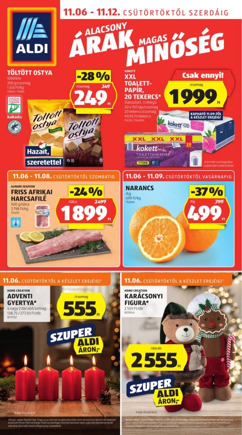 ALDI akciós újság od 6. 11. 2025 do 12. 11. 2025
