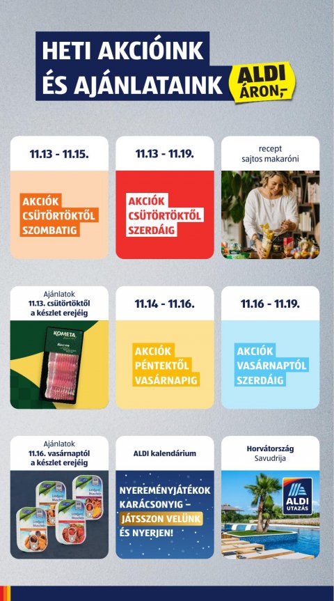 ALDI akciós újság