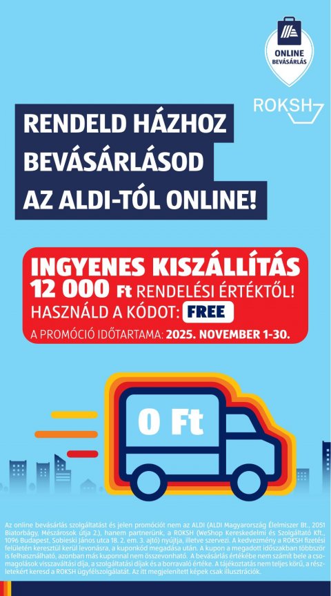 ALDI akciós újság
