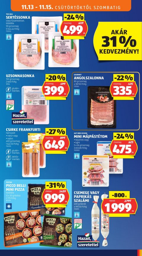 ALDI akciós újság