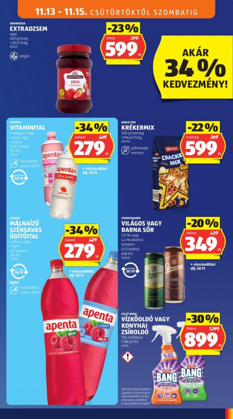 ALDI akciós újság