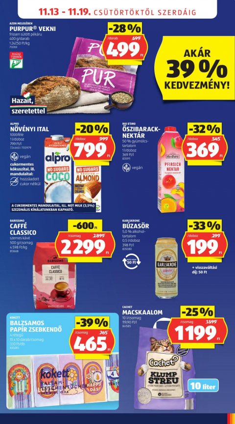 ALDI akciós újság