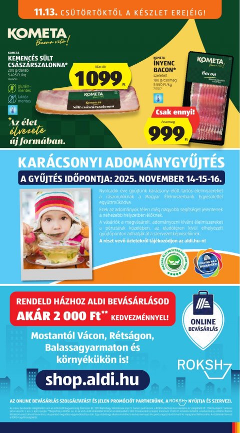 ALDI akciós újság