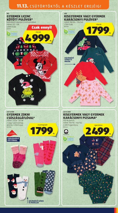 ALDI akciós újság