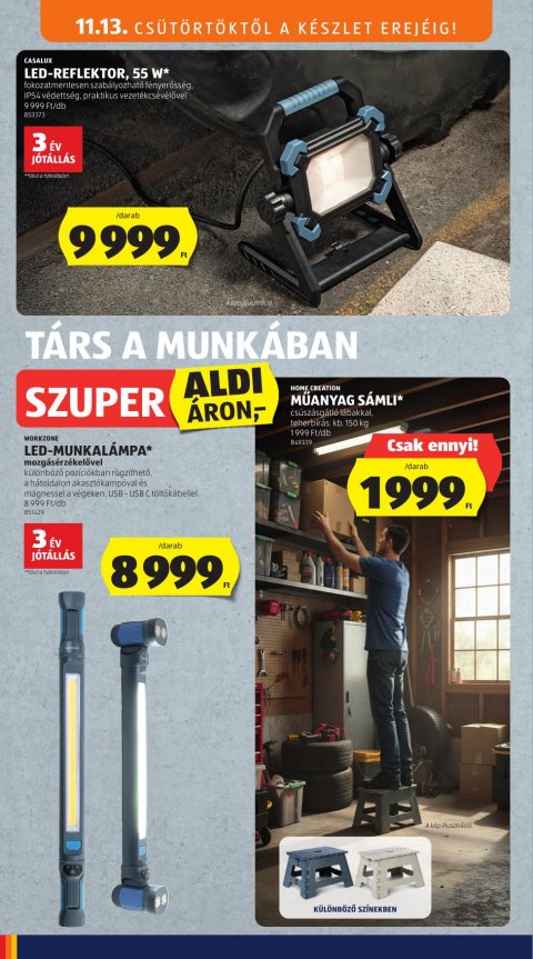 ALDI akciós újság