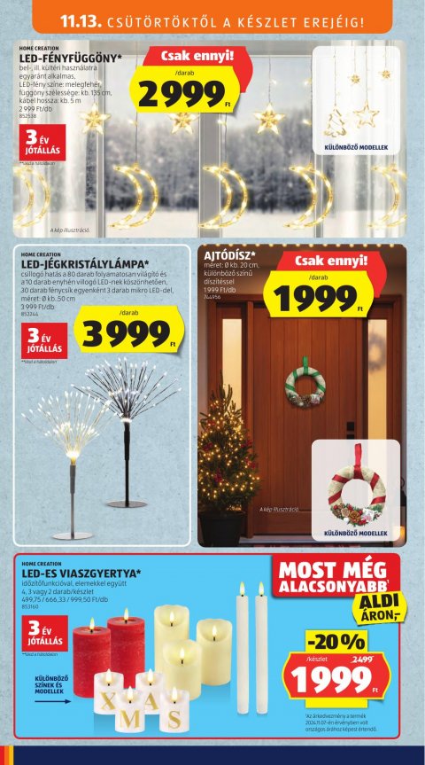 ALDI akciós újság