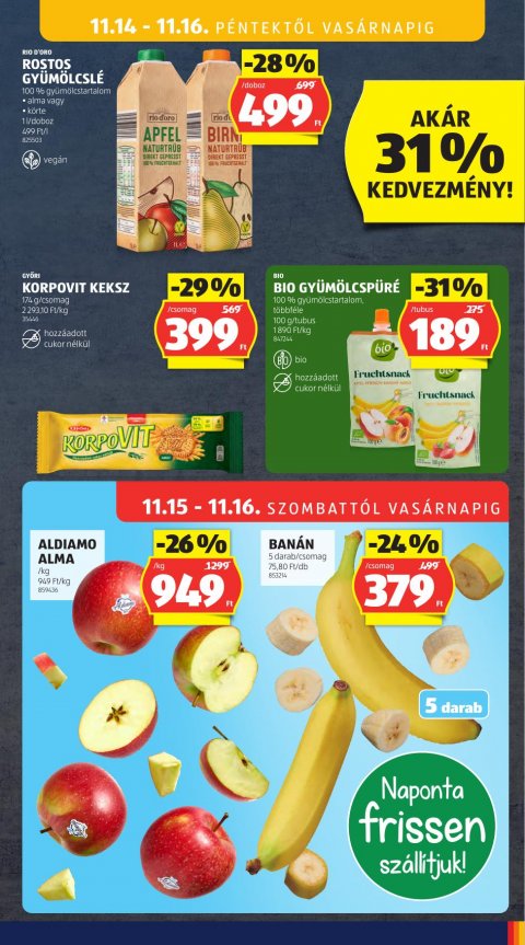 ALDI akciós újság