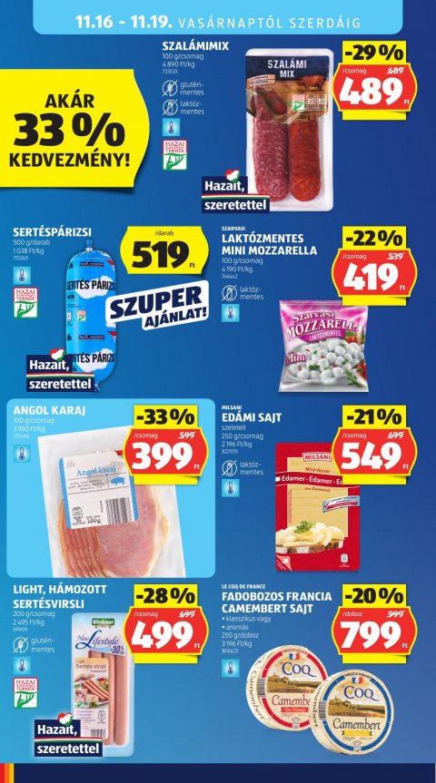 ALDI akciós újság