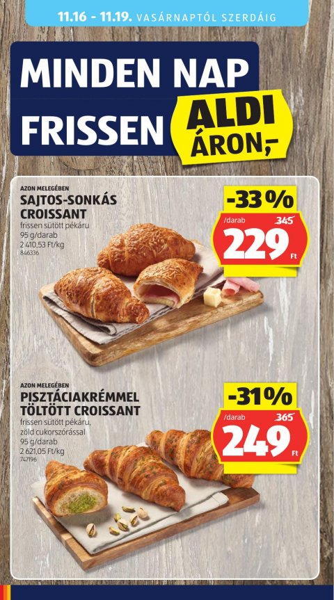 ALDI akciós újság
