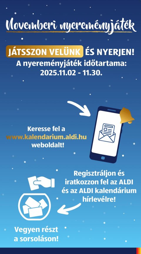 ALDI akciós újság