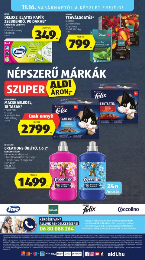ALDI akciós újság