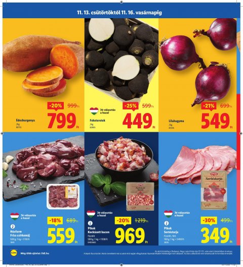 LIDL Regionális akciós újság