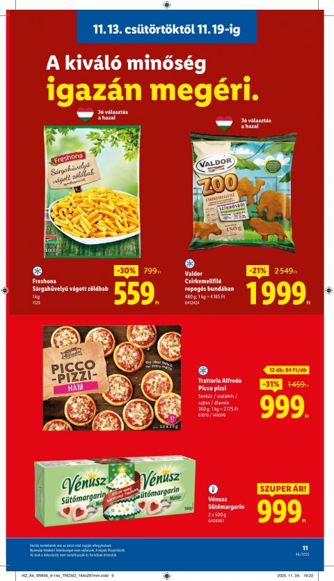 LIDL akciós újság